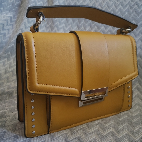 Topshop Handbags - Topshop mustard yellow handbag